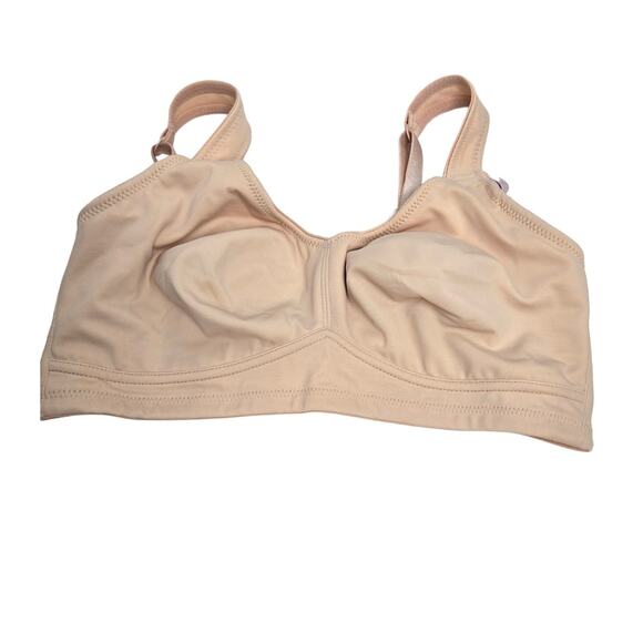 NWT-Amoena Marlena NatureXX Seamless Soft Cup Bra 2167N Nude Size 34D - Picture 8 of 16